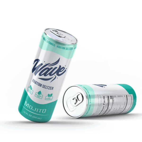 Wave Botanics Kratom Seltzer - Build Your Own 12 Pack! - Image 2