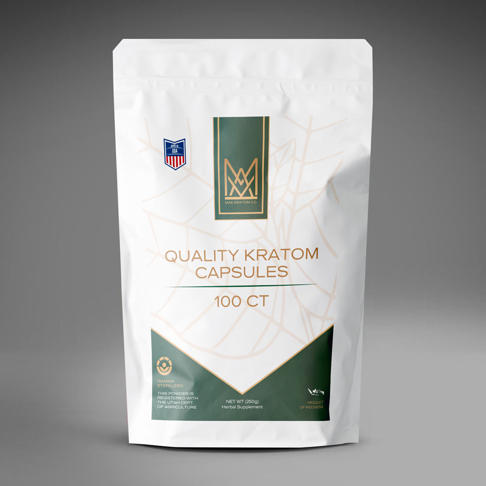 100 Kratom Capsules