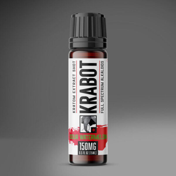 Kratom Shot Peach Gummy (150mg)