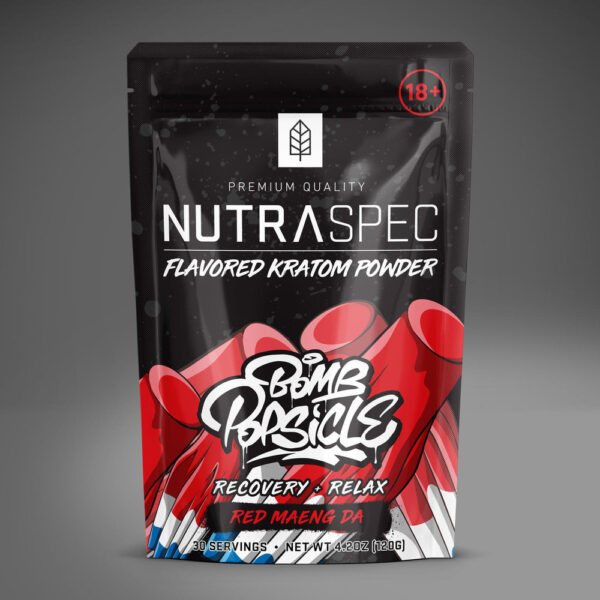 NutraSpec Bomb Popsicle Red Maeng Da